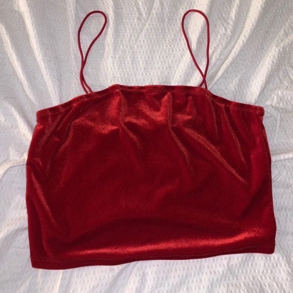 Red Velvet Tank Top
